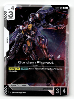 Gundam Card Game Gundam Pharact GD01-071 - Newtype Rising - Image 1