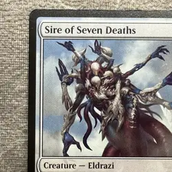 Sire of Seven Deaths - Foundations (FDN) #1 Non-Foil NM Pack Fresh MTG - Image 2