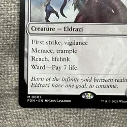 Sire of Seven Deaths - Foundations (FDN) #1 Non-Foil NM Pack Fresh MTG - Image 4