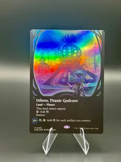 🌈 Uthros, Titanic Godcore - Borderless FOIL - Edge of Eternities MTG - NM/M - Image 1