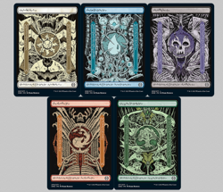 MTG Phyrexian ALL will be one Full Art FOIL Basic Land 50 Pieces Each of 10 NM - Image 2
