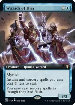 Wizards of Thay (Extended Art) - Light Play MTG - Image 1