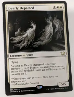Dearly Departed - Duel Decks Blessed vs Cursed MTG RARE - Image 1