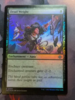 Dead Weight - LCI - 0099 - MTG - TCG Card - FOIL - Image 1