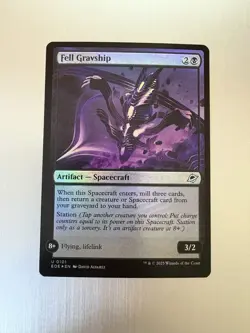 Fell Gravship - 101 - MTG: Edge of Eternities - Uncommon - FOIL - Image 1