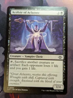 Acolyte of Aclazotz - LCI - 0089 - MTG - TCG Card - Image 1