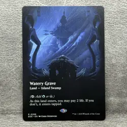 Watery Grave - Edge of Eternities (EOE) #286 Borderless NM Pack Fresh MTG - Image 1