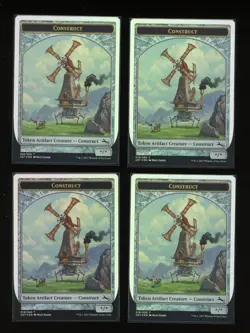 Construct Token - x4 - Foil - Unstable - MTG - Image 1