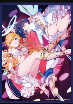 Panty & Stocking with Garterbelt Doujin Card Sleeve Protector japan anime - Image 1