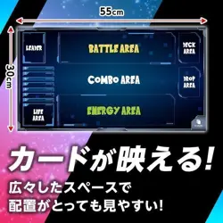Dragon Ball Super Card Game Fusion World Playmat Blue Microfiber Rubber - Image 2
