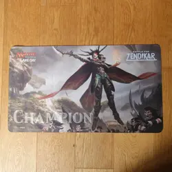 MTG Magic: The Gathering Zendikar Promo STORE CHAMPION Playmat - Image 1