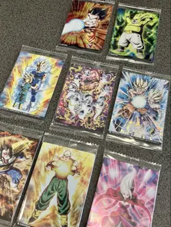 Dragon Ball Card Set 8 SSR SR R Holo Super Saiyan God Secret - Image 3