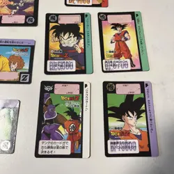 Dragon Ball Z 9 Card Set Goku Gohan Piccolo Cell Good - Image 2