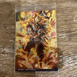 Dragon Ball Z Goku Super Saiyan 3&4 AR Card Set Bandai - Image 2