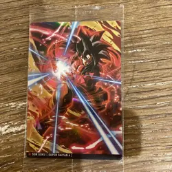 Dragon Ball Z Goku Super Saiyan 3&4 AR Card Set Bandai - Image 4