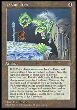 Ice Cauldron - Medium Play MTG Ice Age - Image 1
