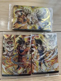 Dragon Ball Ita Jaga Vol 6 3 Card Set Rare Condition Please - Image 1