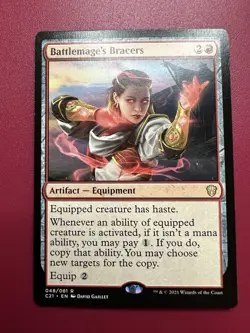 *** Battlemage's Bracers *** Commander 2021 NM MTG English - Image 1