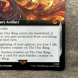 The One Ring (Extended Art) - LTR #380 LP Non-Foil Magic MTG LOTR - Image 5