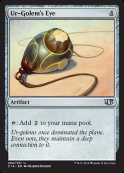1x Lightly Played, English, Ur-Golem's Eye - Commander 2014 - MTG - Image 1