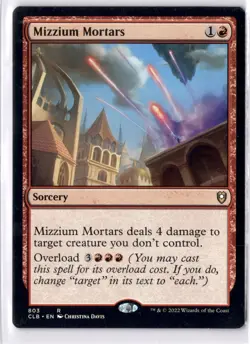 Mizzium Mortars NM* Commander Baldur's Gate ENGLISH 803 mtg -UnltdCards - Image 1