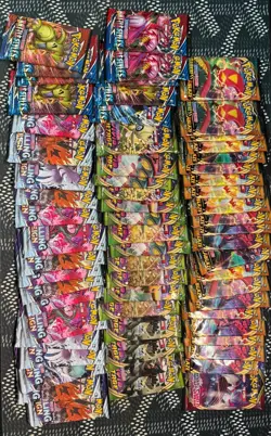 62X Pokemon sealed booster packs! Darkness Ablaze, Chilling Reign, Vivid - Image 1