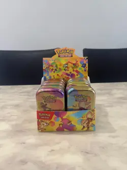 ✅ Pokemon Scarlet & Violet TCG -151 Mini Tin Display Box of 10 ✅ - Image 1