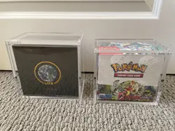 LIFE TCG / Pokemon Booster Box Acrylic Display CASE Magnetic 95% UV Rejection - Image 1