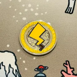 Pokemon Pikachu Metal Coin XY Premium Trainer Collection Box 2017 - Image 2