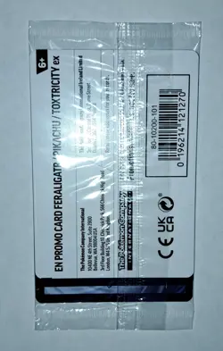 PIKACHU/TOXTRICITY/FERALIGATR (Illustration Contest 2024) Pokemon Promo Sealed - Image 4