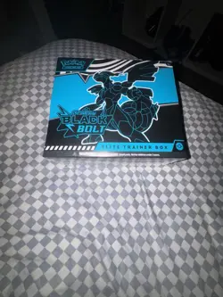 Pokemon TCG Black Bolt Elite Trainer Box ETB Factory Sealed In Hand - Image 3