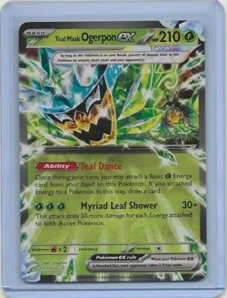 Teal Mask Ogerpon Ex Pokemon World Championships 2024 Honolulu Evan Pavelski - Image 1