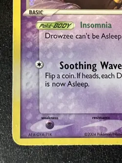 Drowzee 54/109 EX Team Rocket Returns Pokemon Card Reverse Holo Foil Rare MP - Image 5