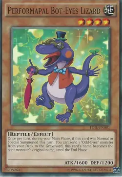 Performapal Bot-Eyes Lizard - TDIL-EN001 - VLP - Common - Unlimited - Yugioh - Image 1