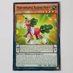 Performapal Radish Horse - TDIL-EN007 - LP - Common - 1st ed - Yugioh - Image 1