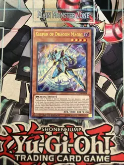Keeper Of Dragon Magic Ultra Rare 1st Edition CT15-EN004 Yugioh - Image 1