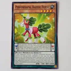 Performapal Radish Horse - TDIL-EN007 - HP - Common - 1st ed - Yugioh - Image 1
