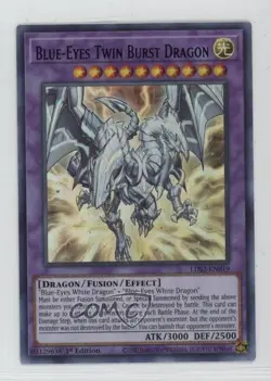 Blue-Eyes Twin Burst Dragon 1st Ed. YuGiOh Legendary Duelists: Season 2 - Image 1