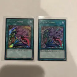 Pot of Desires TDIL-EN066 1st Edition Secret Rare Yugioh Card LP - Image 1