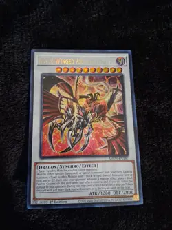 Yu-gi-oh! TCG 1x Black-Winged Assault Dragon MP23-EN187 Prismatic x1 YUGIOH! NM - Image 1