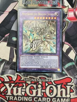 Mysterion The Dragon Crown Ultra Rare 1st Edition LIOV-EN034 Yugioh DracoTail - Image 1