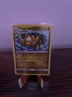 Dragonite 151/236 Unified Minds Holo NM Pokemon Card W/ Evolution Line - Image 2