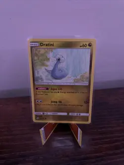 Dragonite 151/236 Unified Minds Holo NM Pokemon Card W/ Evolution Line - Image 4