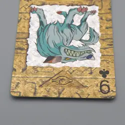 Yu-Gi-Oh TOEI Poker Card Silver Fang club 9 1998 NM-EX Japanese q954 - Image 3