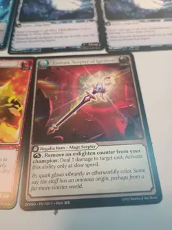 (1) Pre-owned 7 Grand Archive Tcg Small Rare Card Lot All Rares Mixed Set - Image 2