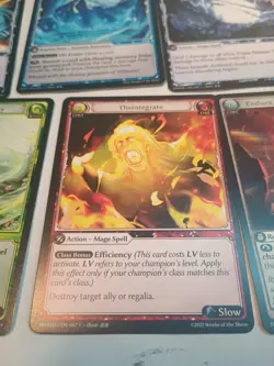 (1) Pre-owned 7 Grand Archive Tcg Small Rare Card Lot All Rares Mixed Set - Image 3