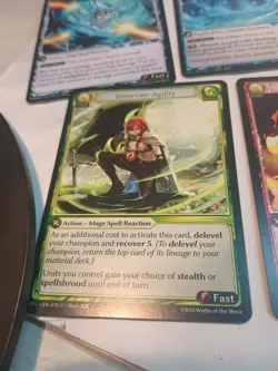 (1) Pre-owned 7 Grand Archive Tcg Small Rare Card Lot All Rares Mixed Set - Image 4