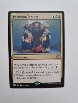Phyrexian Tyranny Double Masters 2022 Regular for sale online - Image 1