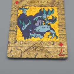 Yu-Gi-Oh TOEI Poker Card King Rex diamond 7 1998 NM-EX Japanese q953 - Image 3