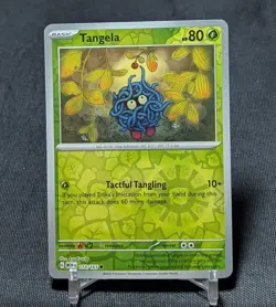 Tangela Common Reverse Holo Grass Scarlet & Violet: 151 Pokemon TCG Card 114/165 - Image 1